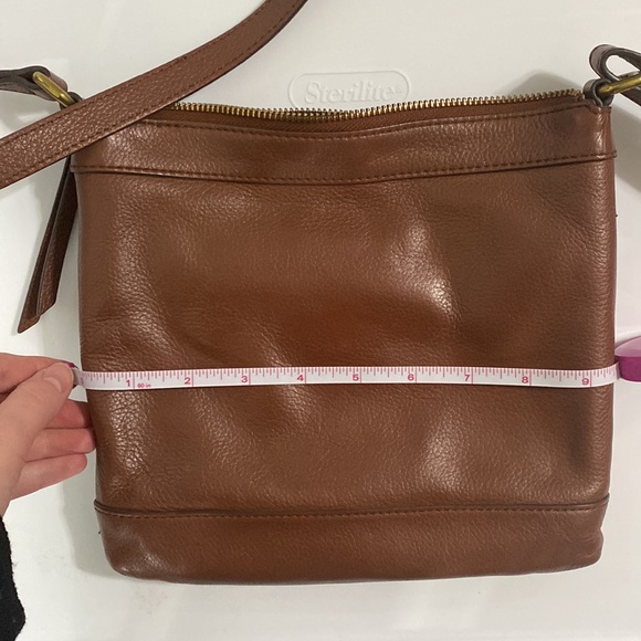 Fossil issue 1954 leather patchwork colorblock crossbody bag - Picture 7 of 12